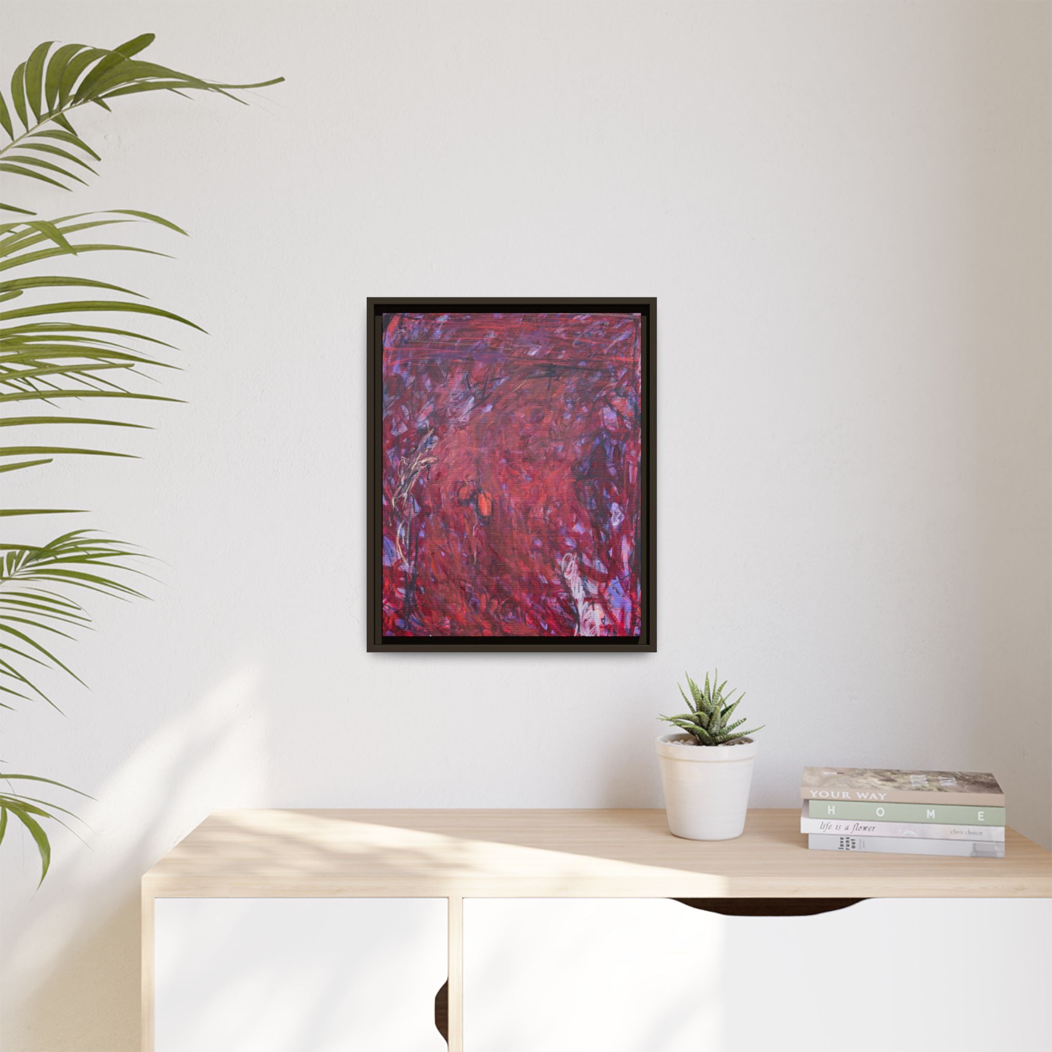 Woods - A Turn to Red Print