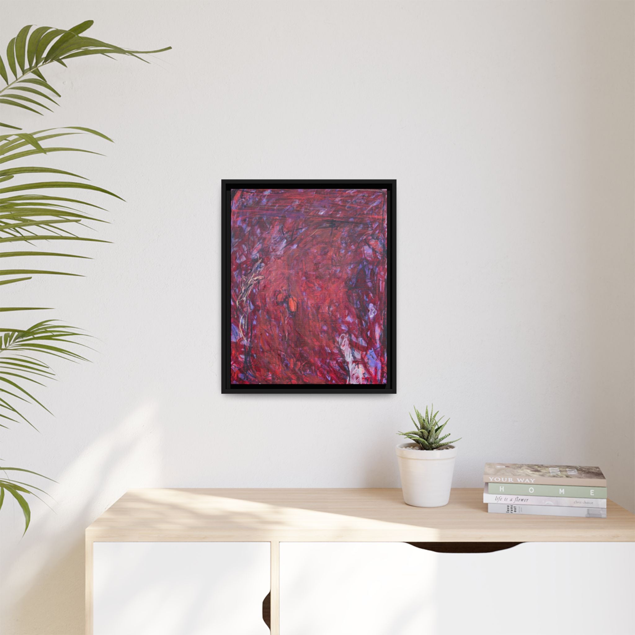 Woods - A Turn to Red Print