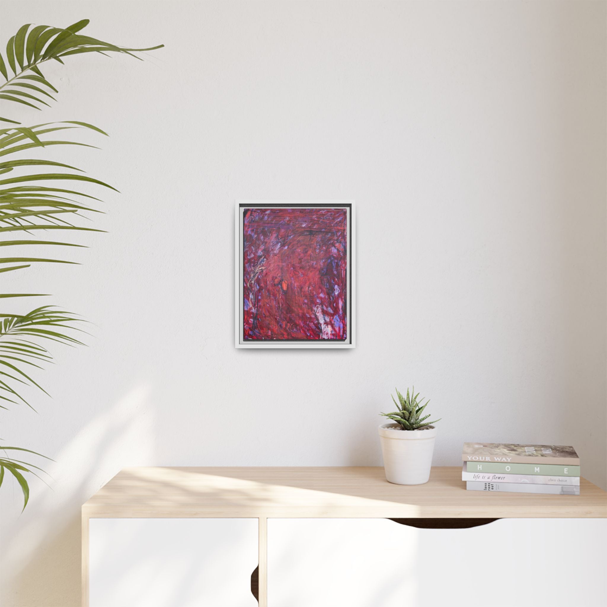 Woods - A Turn to Red Print