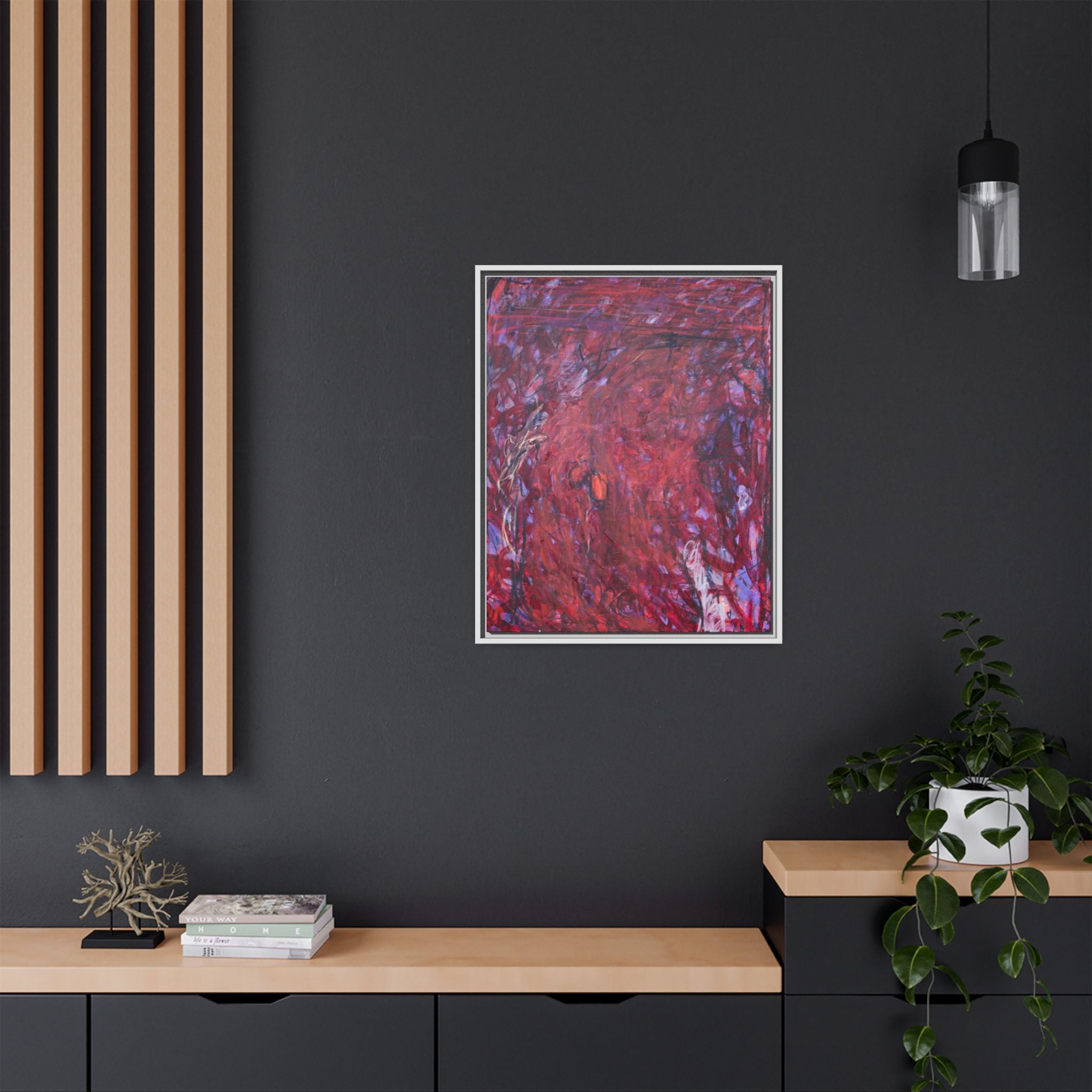 Woods - A Turn to Red Print