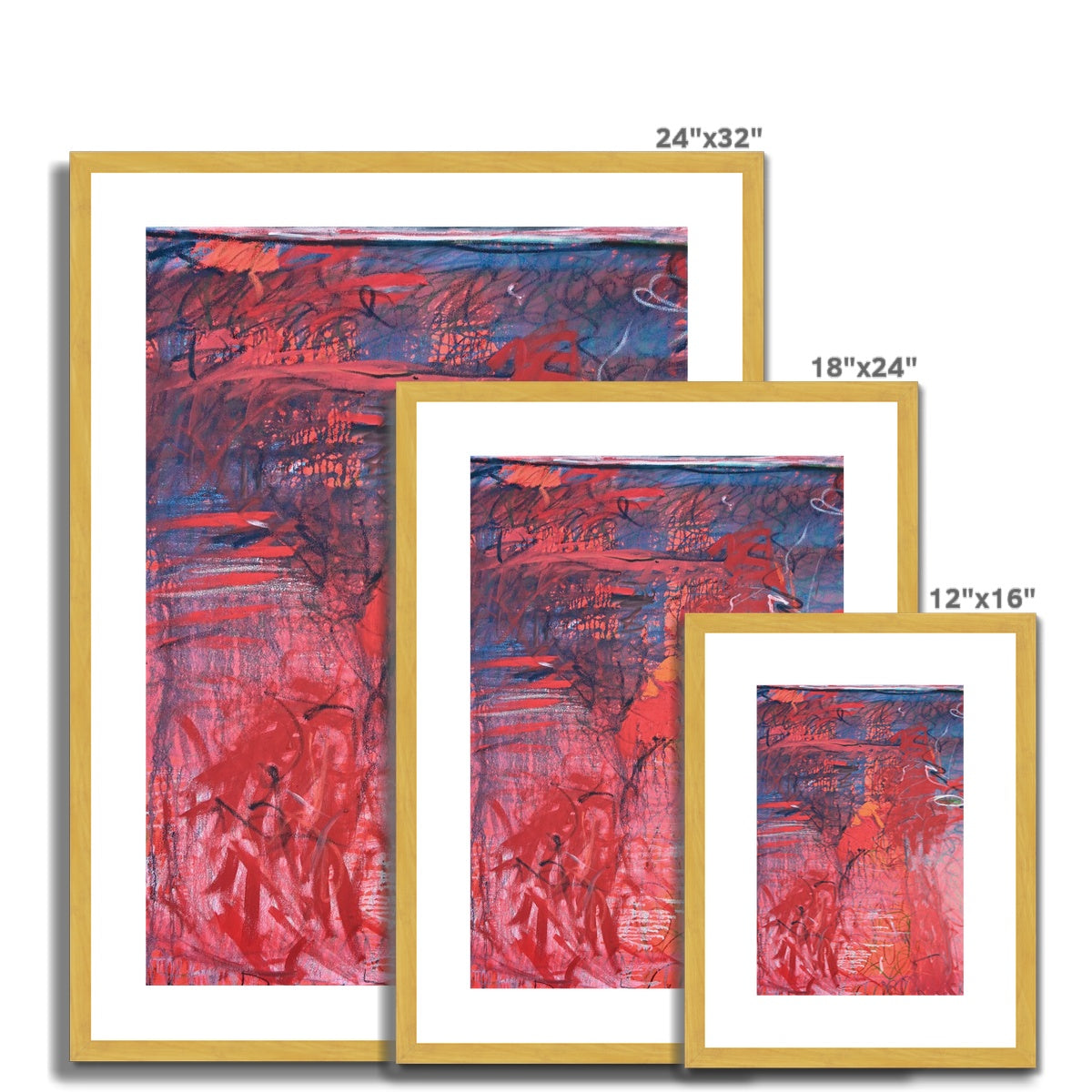Zen Mind Antique Framed & Mounted Print