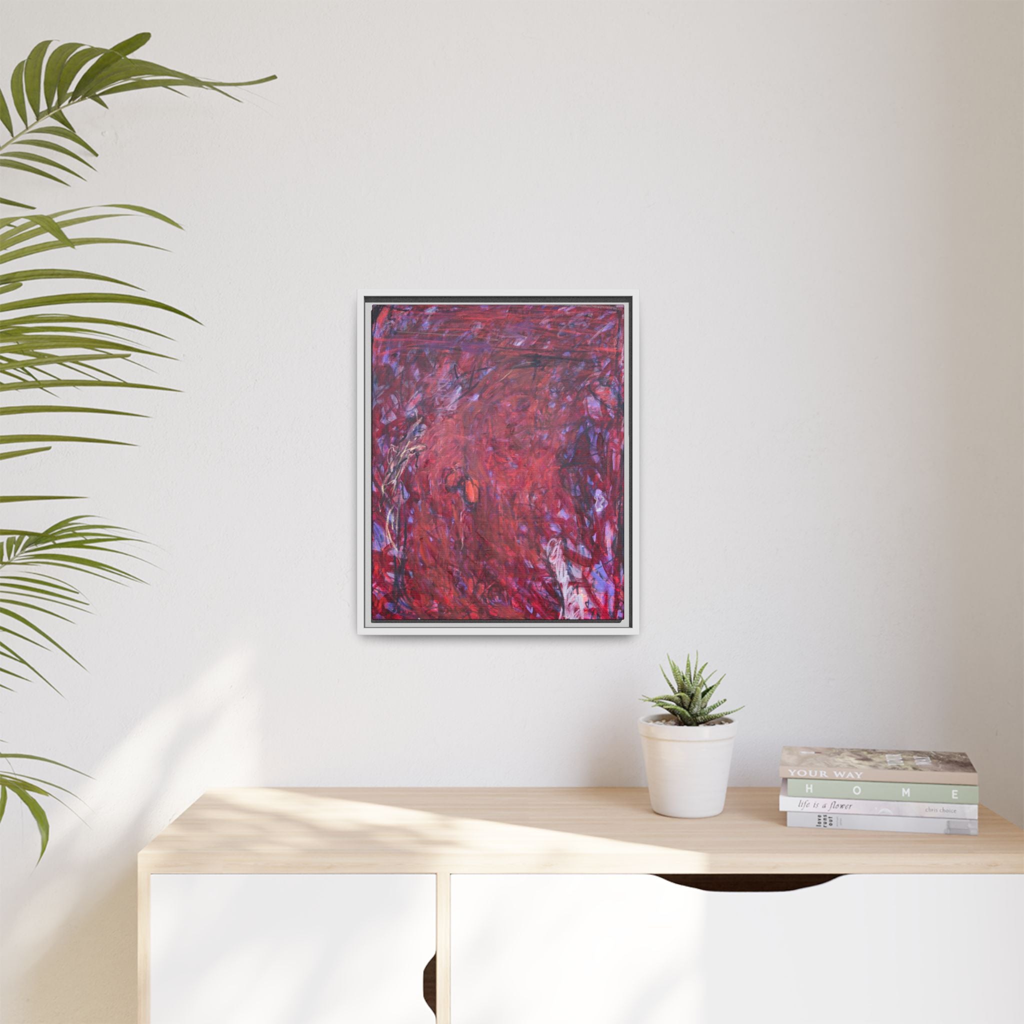 Woods - A Turn to Red Print