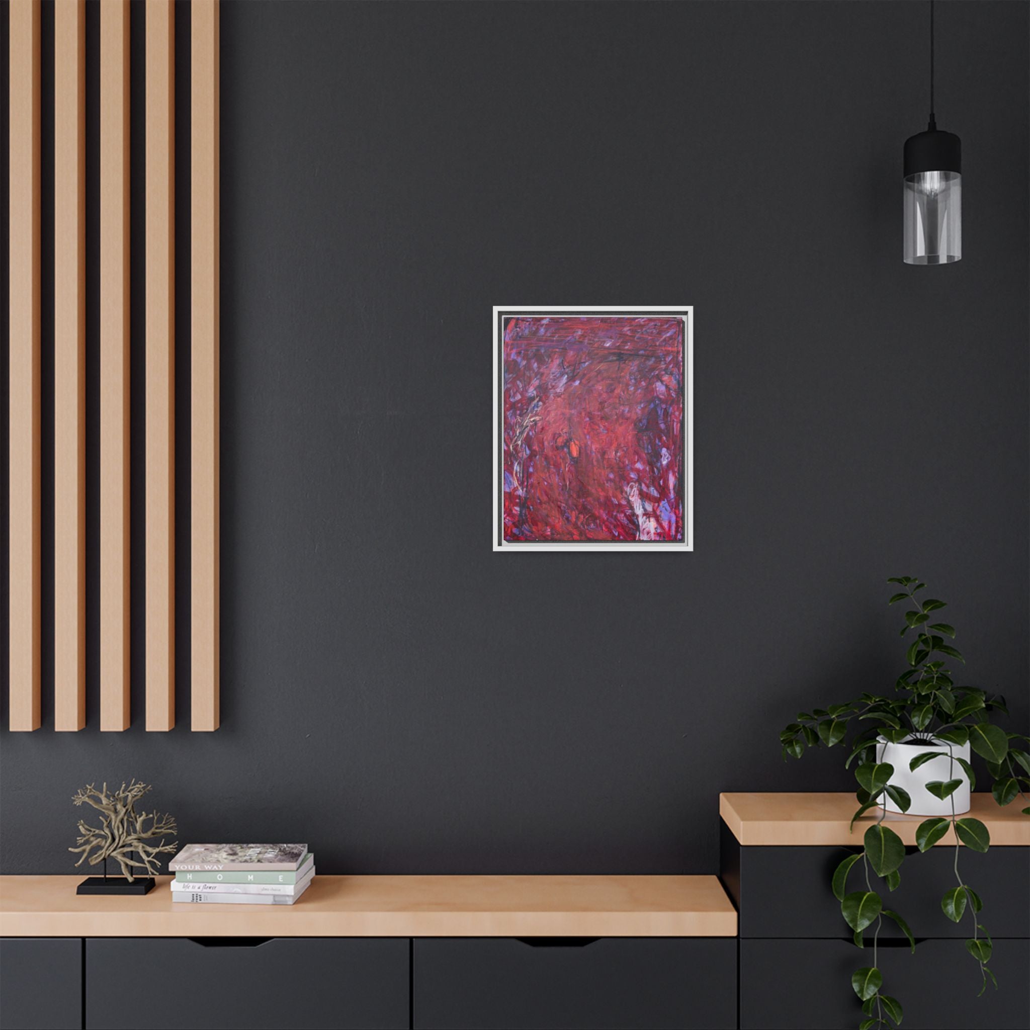 Woods - A Turn to Red Print