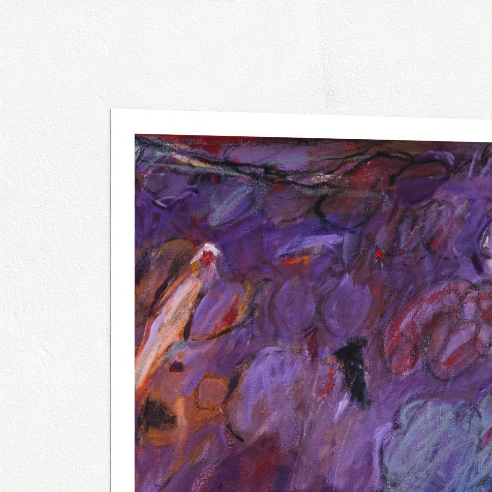 Divisible with Blue Cloud Rolled Print